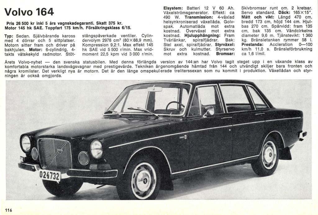 Volvo 164 1969